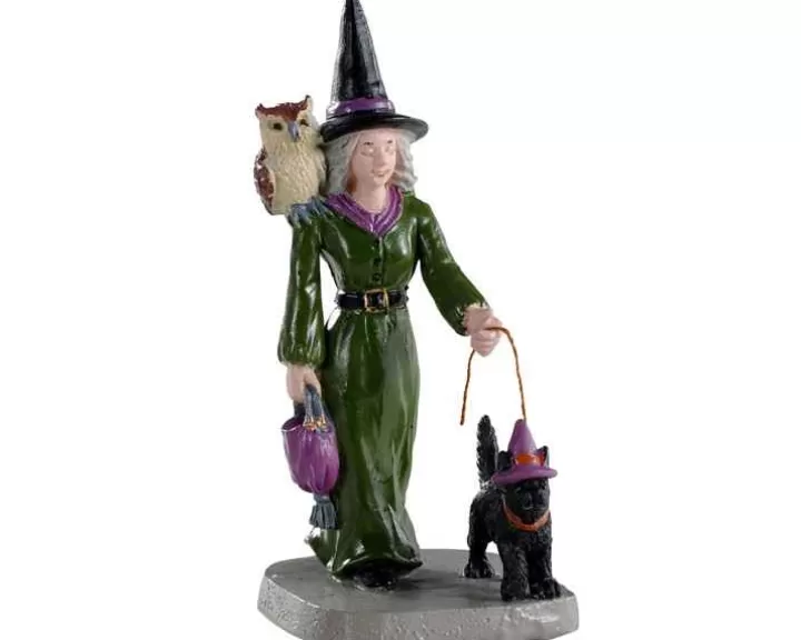 Lemax 02906 - Witch Shopping - Spooky Town Figurines