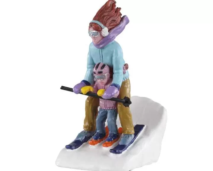 Lemax 02938 - Mommy & Me Ski - Figurines