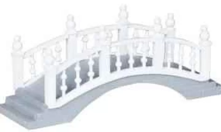 Lemax 04158 - Plastic Foot Bridge - Christmas Village Accessories