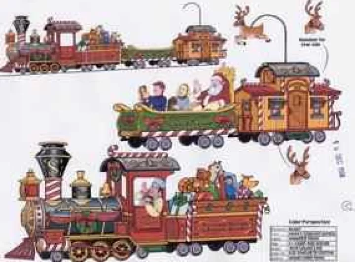 Lemax 04232 - The Starlight Express, Battery-Operated Only - Does Not Work With Adapter - Christmas Village Trains & Vehicles