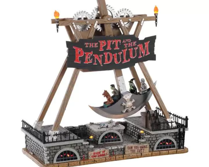 Lemax 04704 - The Pit And The Pendulum, With 4.5-Volt Adaptor (Aa) - Spooky Town Accessories