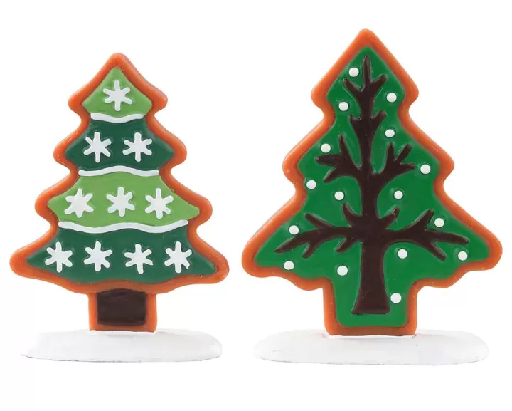 Lemax 04766 - Sugar Cookie Trees, Set Of 2 - Misc. Accessories