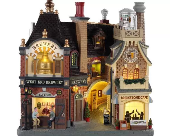 Lemax 05618 - Beersmith Row, Battery-Operated (4.5-Volt) - Facades