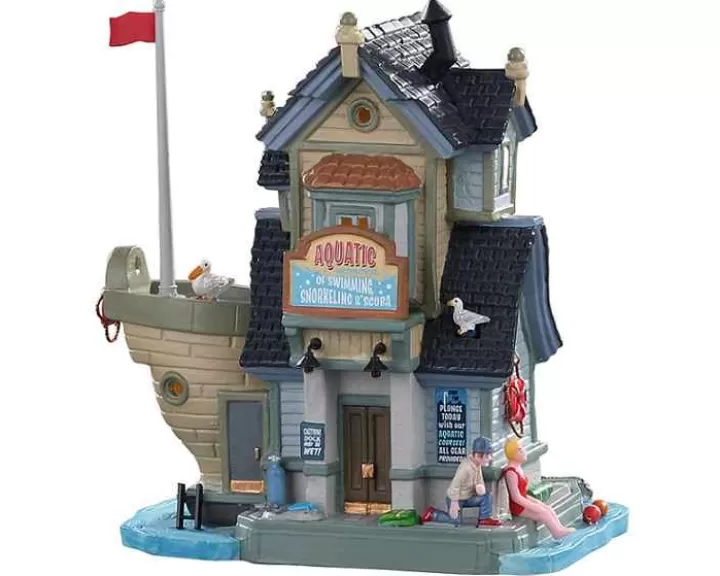 Lemax 05629 - Aquatic School Of Swimming, Snorkeling & Scuba - Plymouth Corners