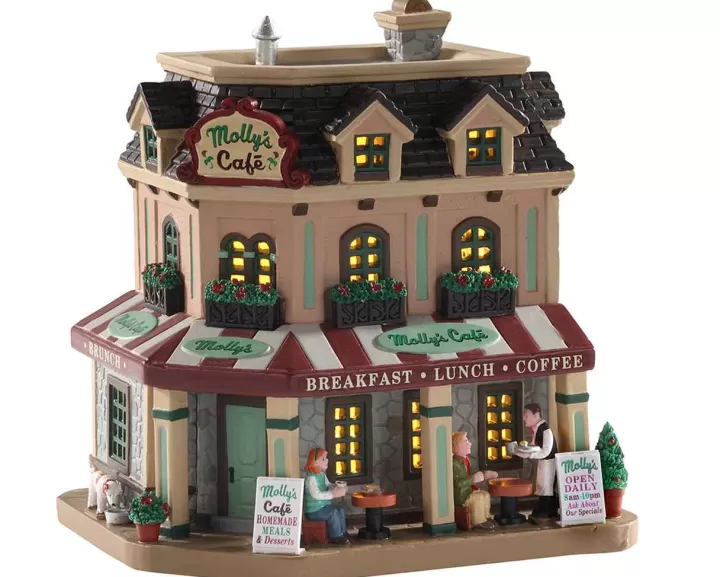 Lemax 05687 - Molly's Corner Cafe - Caddington Village