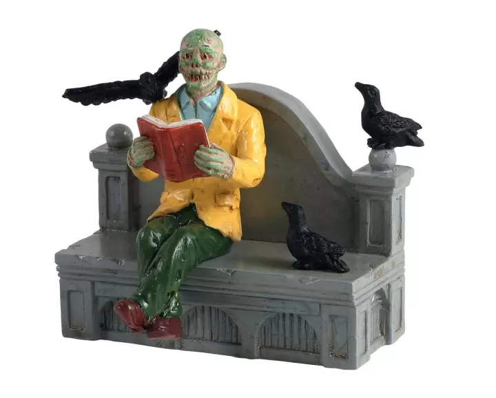 Lemax 12006 - Reading In Peace - Spooky Town Figurines