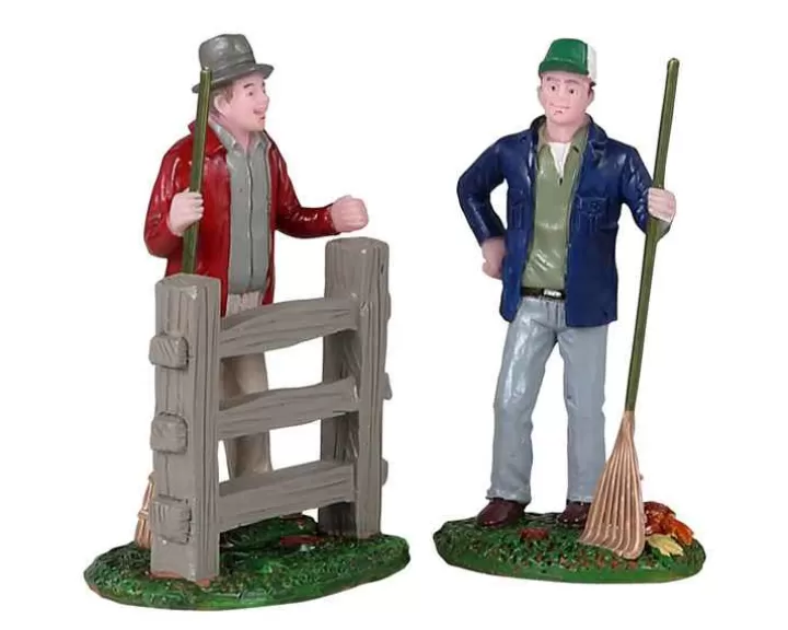 Lemax 12017 - Friendly Neighbors, Set Of 2 - Figurines