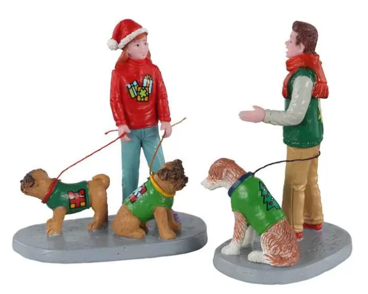 Lemax 12019 - Festive Friends, Set Of 2 - Figurines