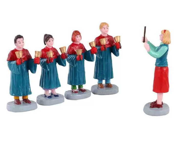 Lemax 12020 - Handbell Choir, Set Of 5 - Figurines