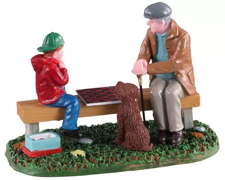 Lemax 12022 - Playing With Gramps - Figurines