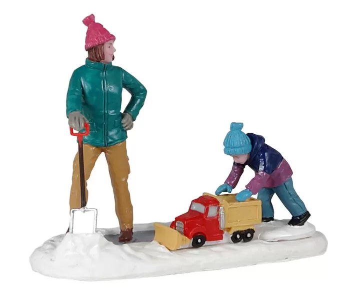 Lemax 12029 - Clearing The Sidewalk - Figurines