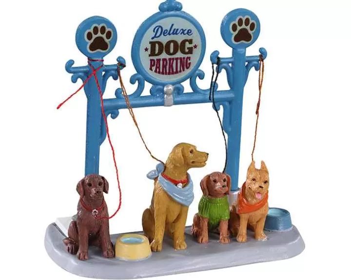 Lemax 13567 - Dog Parking - Table Pieces