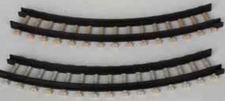 Lemax 14453 - Curved Track For Spooky Town Express - 1 Piece - Spooky Town Halloween Village Accessories