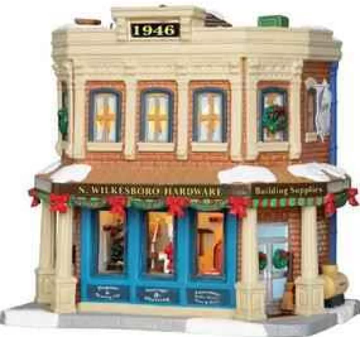Lemax 15282 - N. Wilkesboro Hardware - Caddington Village Christmas Houses & Buildings