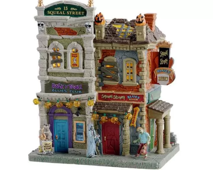 Lemax 15731 - Squeal Street Blues - Spooky Town Houses