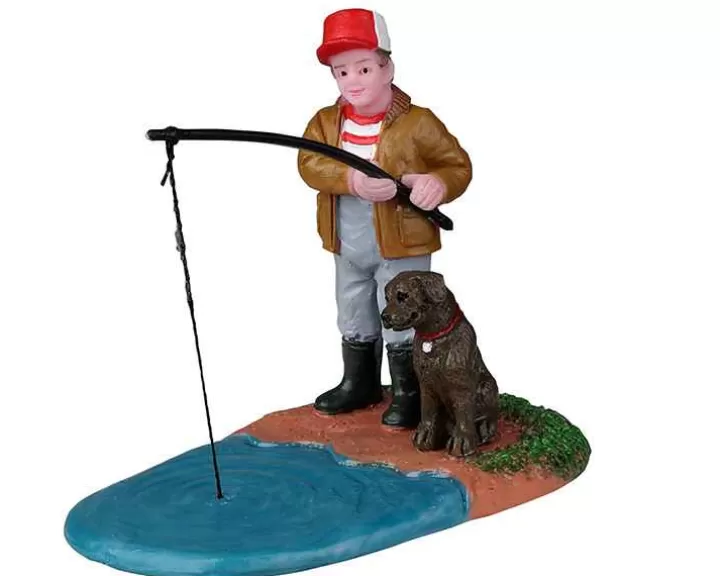 Lemax 22131 - Gone Fishin' - Christmas Village Figurines