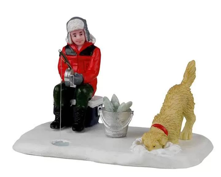 Lemax 22138 - Ice Fishing Buddies - Christmas Village Figurines