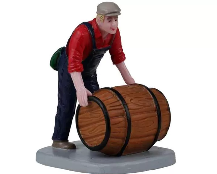 Lemax 22140 - The Wine Barrel - Christmas Village Figurines