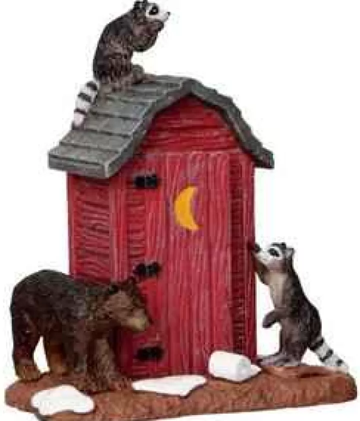 Lemax 24492 - Outhouse Marauders - Christmas Village Misc. Accessories