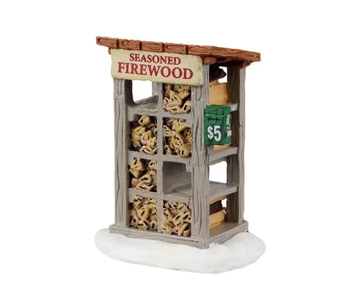 Lemax 24971 - Firewood For Sale - Misc. Christmas Village Accessories