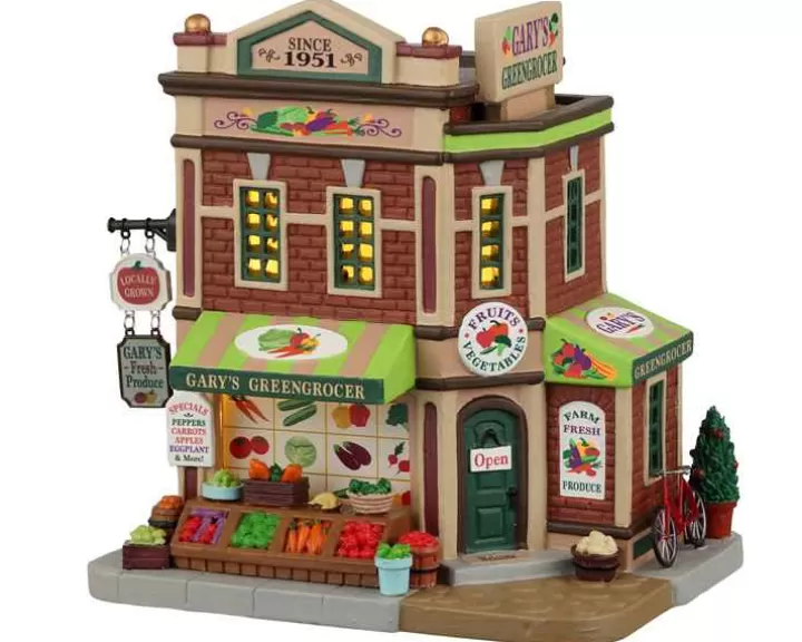 Lemax 25886 - Gary's Greengrocer - Caddington Village Christmas Houses & Buildings