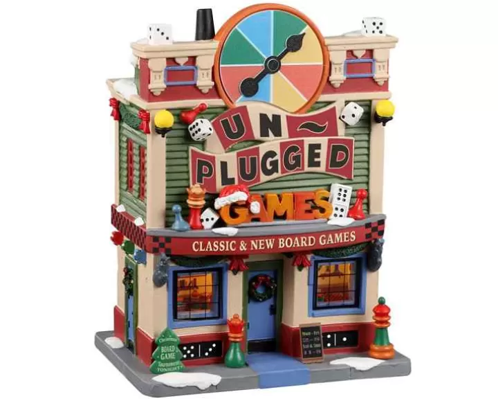 Lemax 25894 - Unplugged Games - Caddington Village Christmas Houses & Buildings