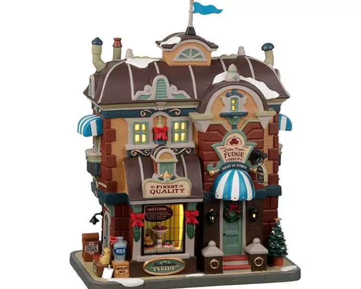 Lemax 25898 - Olde Time Fudge Shop - Caddington Village Christmas Houses & Buildings
