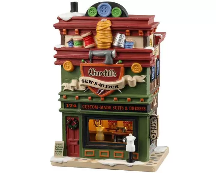 Lemax 25900 - Churchill's Sew-N-Stitch - Caddington Village Christmas Houses & Buildings