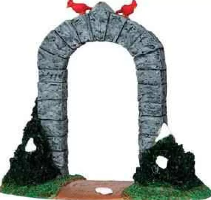 Lemax 33020 - Small Stone Archway - Christmas Village Table Pieces