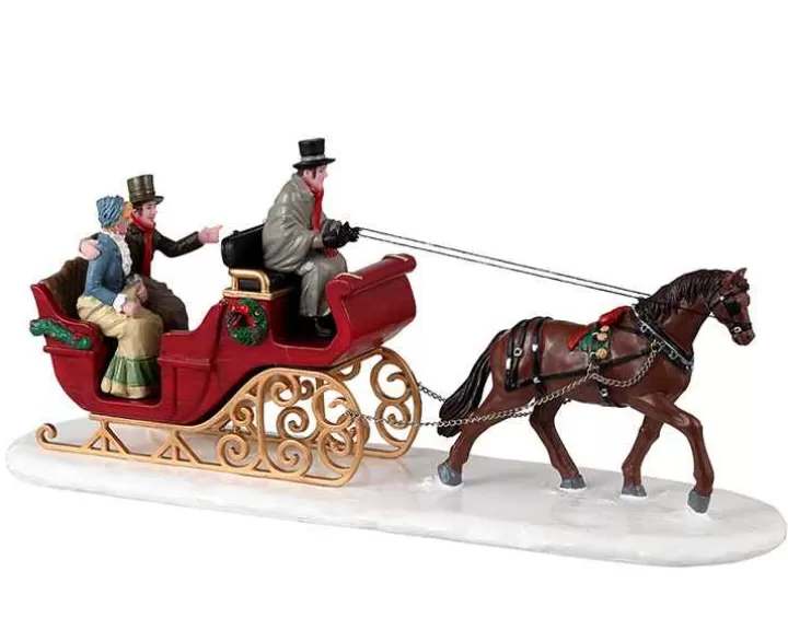 Lemax 33620 - Scenic Sleigh Ride - Table Pieces