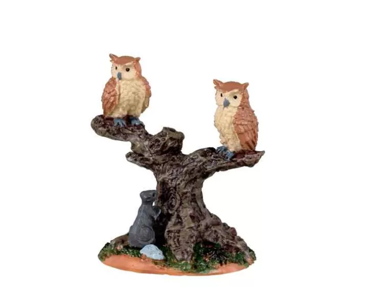 Lemax 34076 - Spooky Owls - Spooky Town Accessories