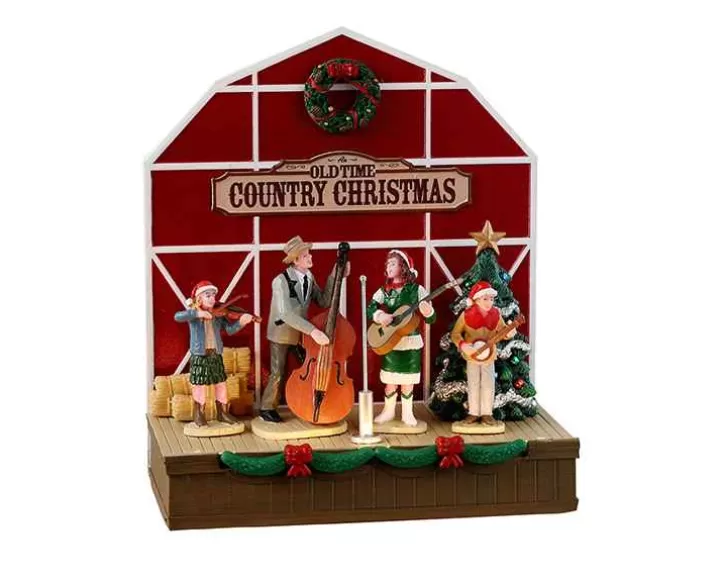 Lemax 34089 - A Country Christmas, Battery-Operated (4.5-Volt) - Table Pieces