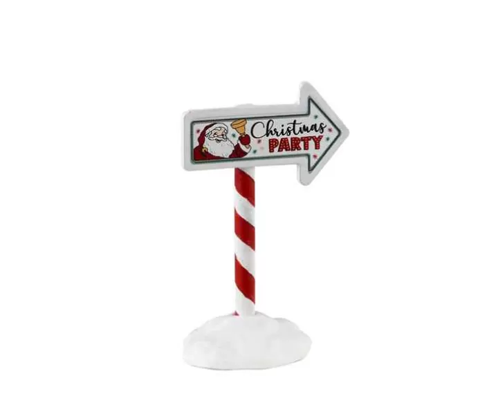 Lemax 34093 - Christmas Party Sign - Misc. Accessories