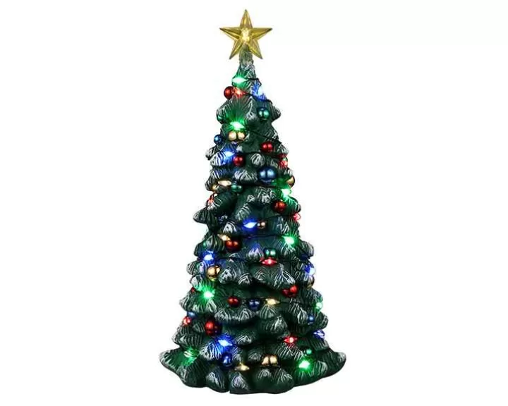 Lemax 34102 - Snowy Christmas Tree, Battery-Operated (4.5-Volt) - Trees