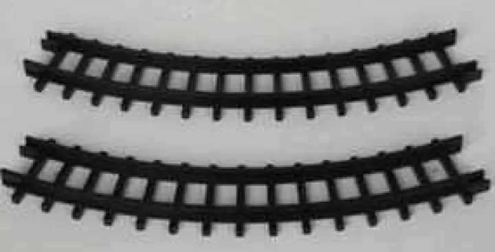 Lemax 34686 - 2-Piece Curved Track For Christmas Express - Christmas Village Trains & Vehicles