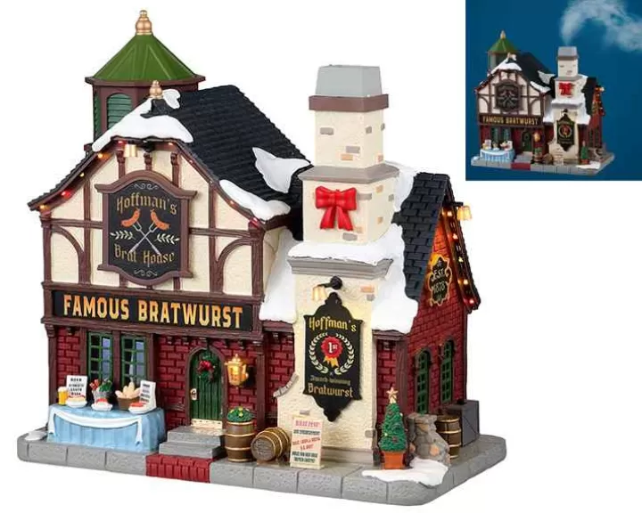 Lemax 35025 - Hoffman's Brat House, With 4.5V Adaptor - Christmas Vail Village