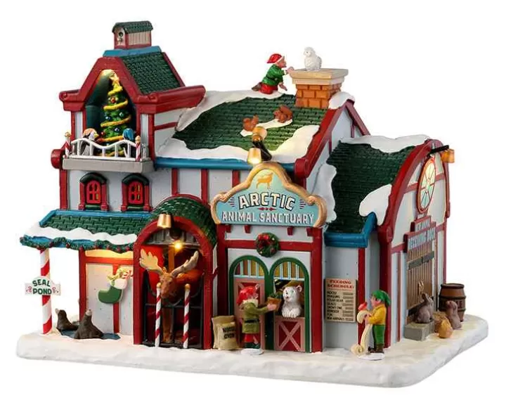 Lemax 35075 - Arctic Animal Sanctuary, Battery-Operated (4.5-Volt) - Santa's Wonderland