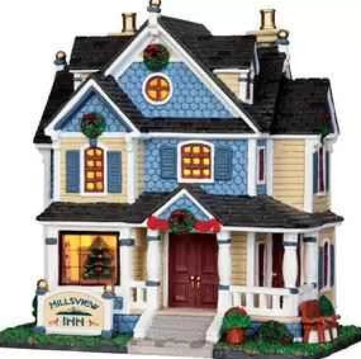 Lemax 35568 - Hillsview Inn - Caddington Village Christmas Houses & Buildings