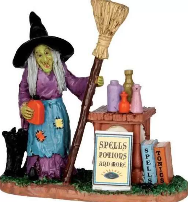 Lemax 42213 - Spells, Potions & More - Spooky Town Halloween Village Figurines
