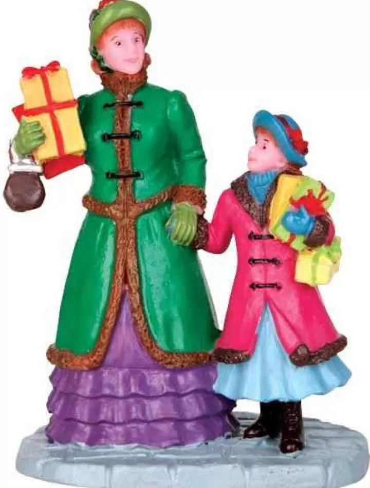 Lemax 42257 - Christmas Shopping - Christmas Village Figurines