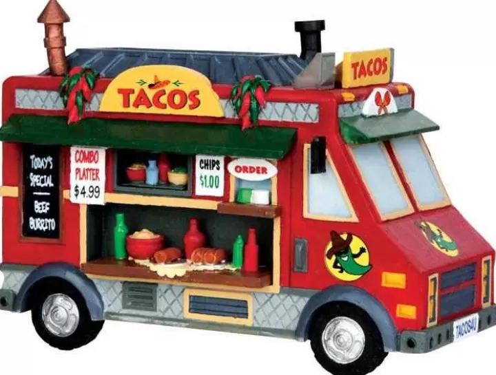 Lemax 43086 - Taco Food Truck - Christmas Village Table Pieces