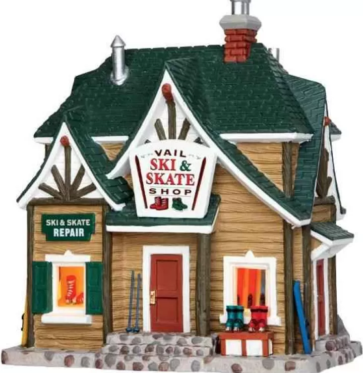 Lemax 45692 - Vail Ski & Skate Shop - Vail Village Christmas Houses & Buildings