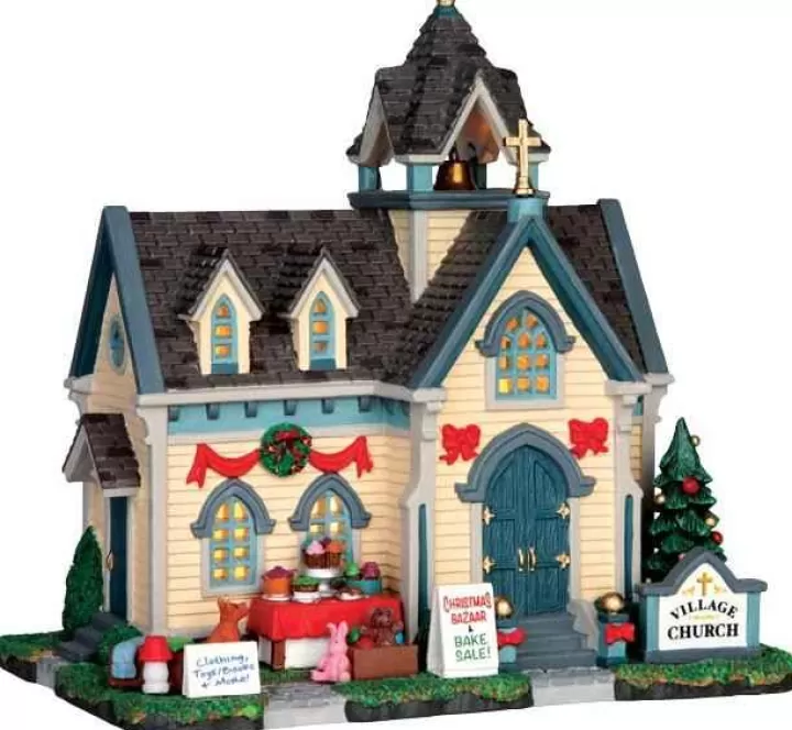 Lemax 45706 - Village Church - Harvest Crossing Christmas Houses & Buildings