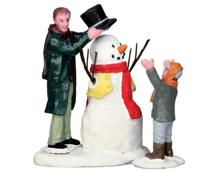 Lemax 52352 - Sharp-Dressed Snowman, Set Of 2 - Christmas Figurines