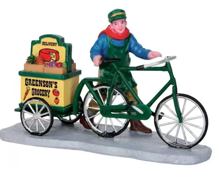 Lemax 52359 - Greenson's Grocery Delivery - Christmas Figurines