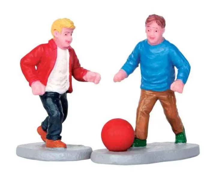 Lemax 52376 - Playground Pals, Set Of 2 - Figurines