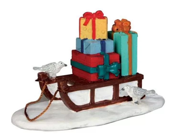 Lemax 54937 - Sled With Presents - Misc. Accessories