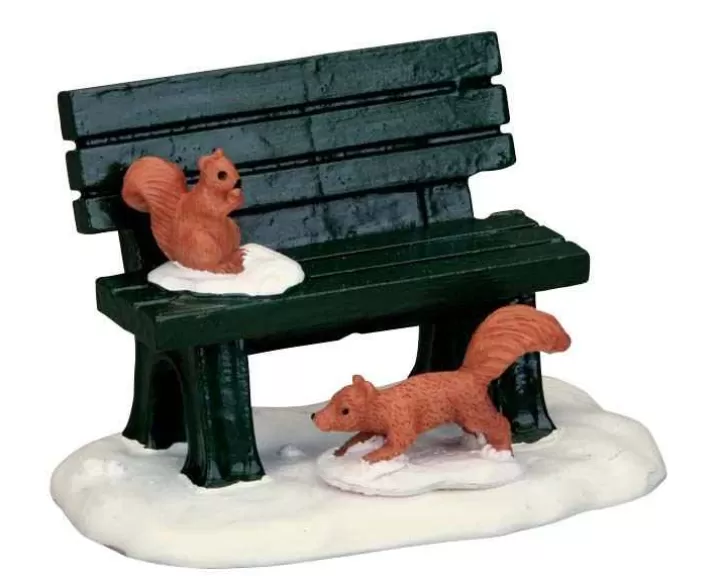 Lemax 54938 - Park Bench In Winter - Misc. Accessories