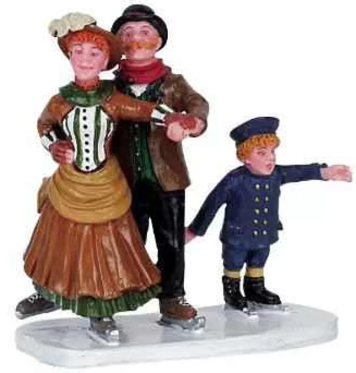 Lemax 62249 - Skating Follies - Christmas Village Figurines