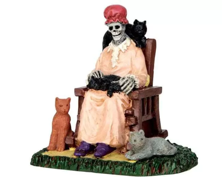 Lemax 62428 - Former Cat Lady - Spooky Town Figurines